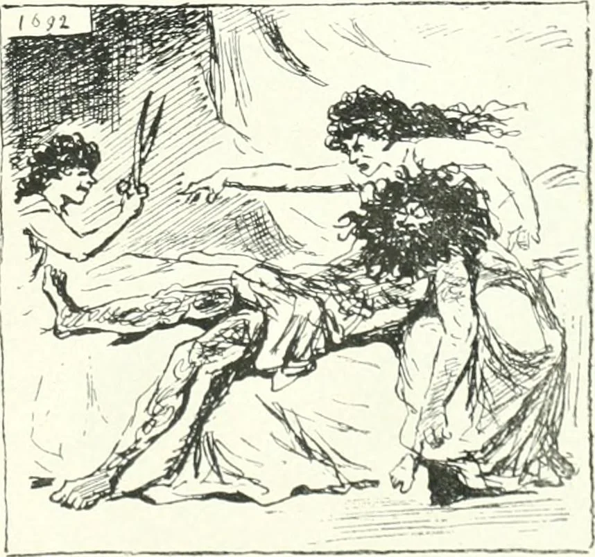 An illustration from Cham, 1853, leaf 398