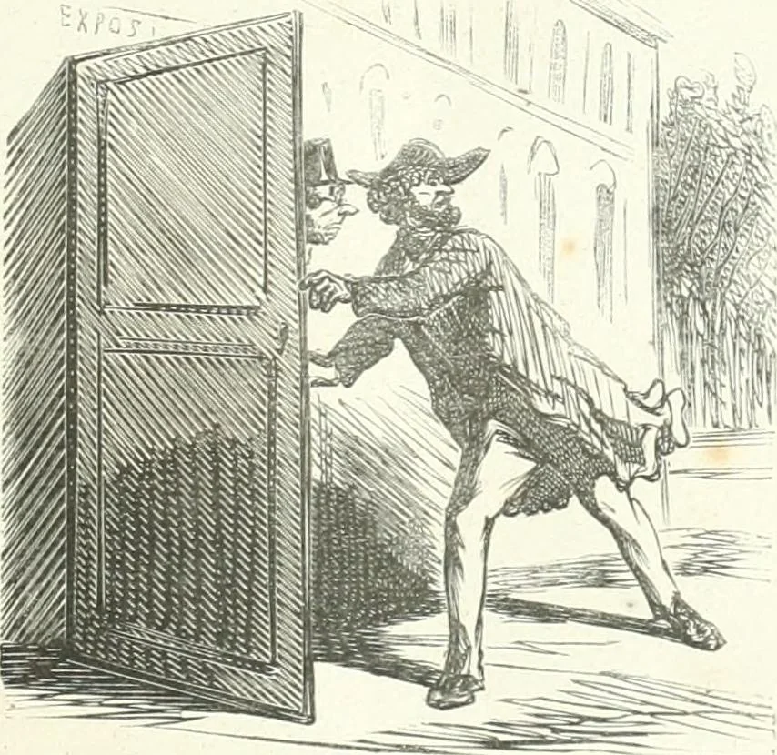 An illustration from Cham, 1853, leaf 40