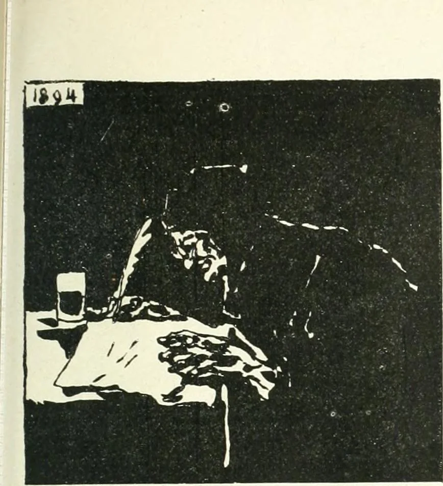 An illustration from Cham, 1853, leaf 404