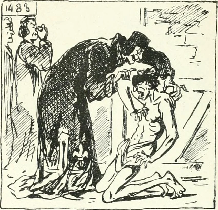 An illustration from Cham, 1853, leaf 404