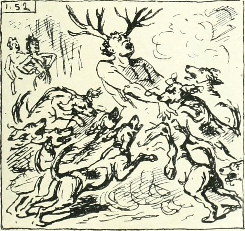 An illustration from Cham, 1853, leaf 404
