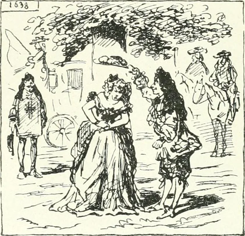 An illustration from Cham, 1853, leaf 406