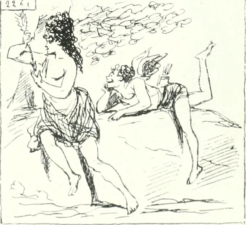 An illustration from Cham, 1853, leaf 412