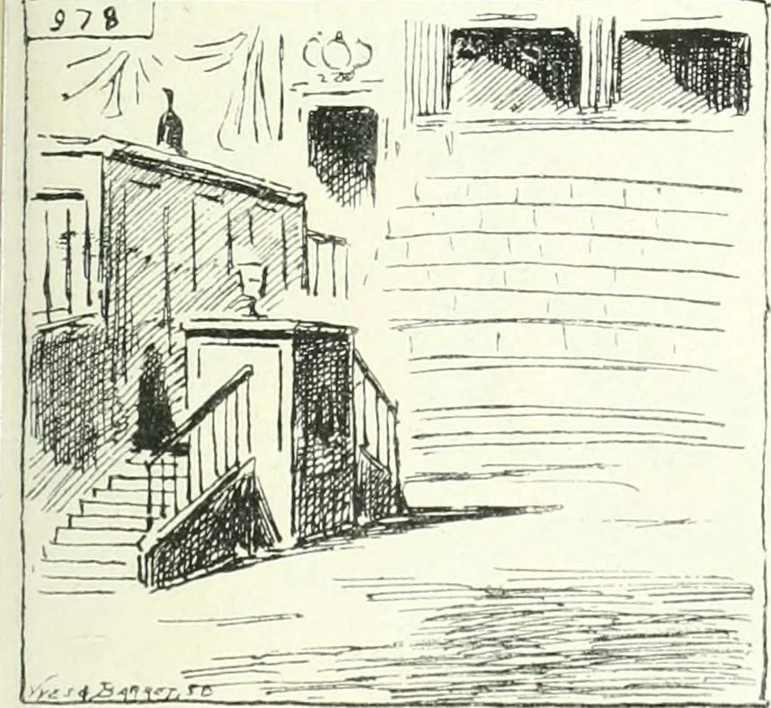 An illustration from Cham, 1853, leaf 414