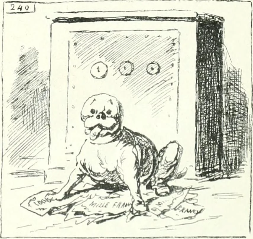 An illustration from Cham, 1853, leaf 414