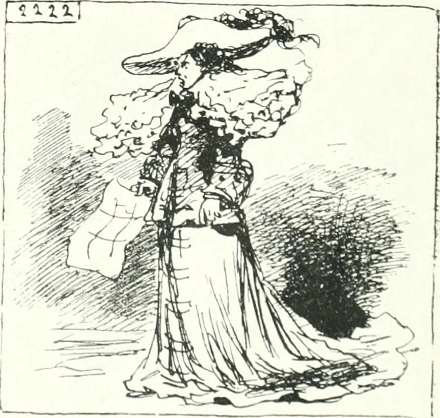 An illustration from Cham, 1853, leaf 416