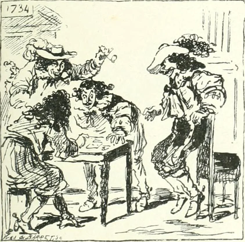 An illustration from Cham, 1853, leaf 418