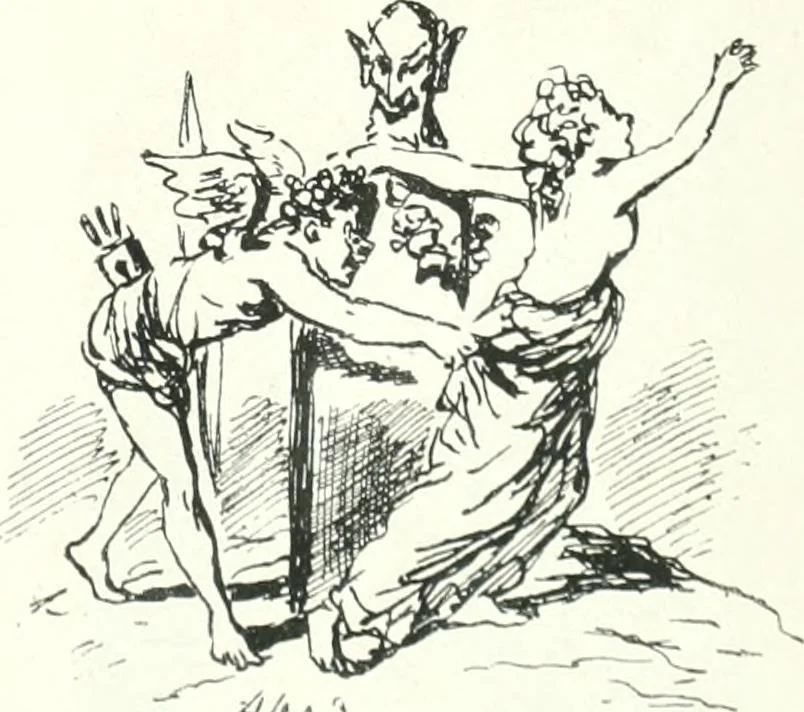 An illustration from Cham, 1853, leaf 420