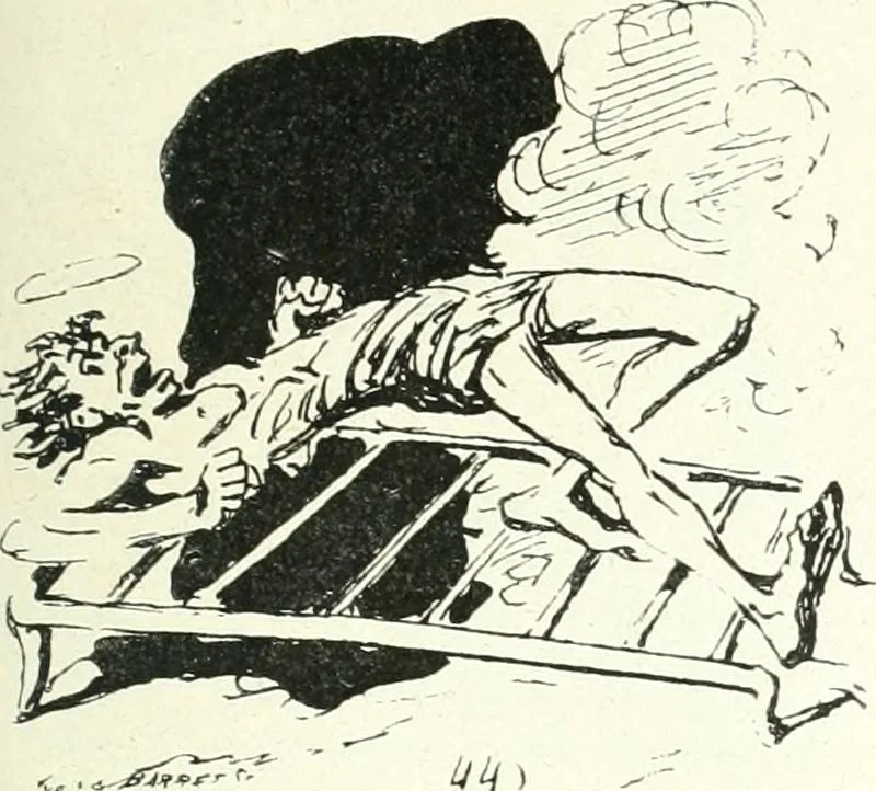 An illustration from Cham, 1853, leaf 422