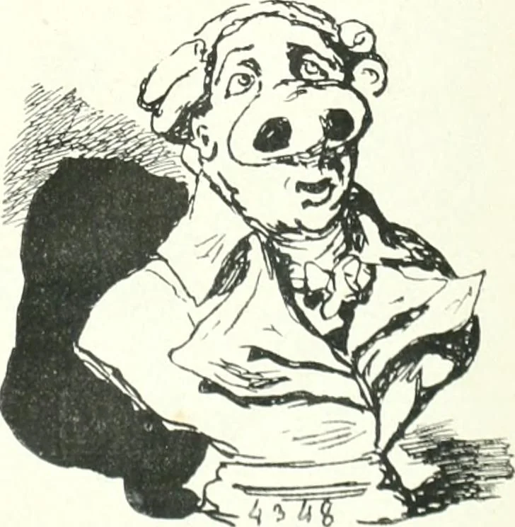 An illustration from Cham, 1853, leaf 422