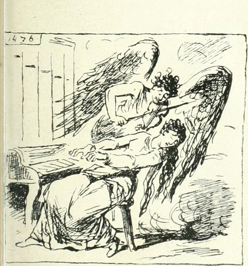 An illustration from Cham, 1853, leaf 424