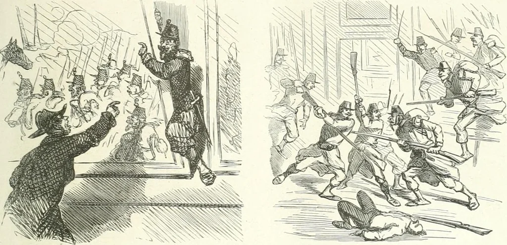 An illustration from Cham, 1853, leaf 50