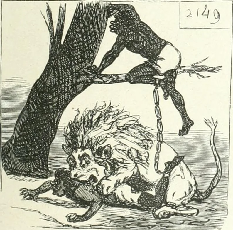 An illustration from Cham, 1853, leaf 52