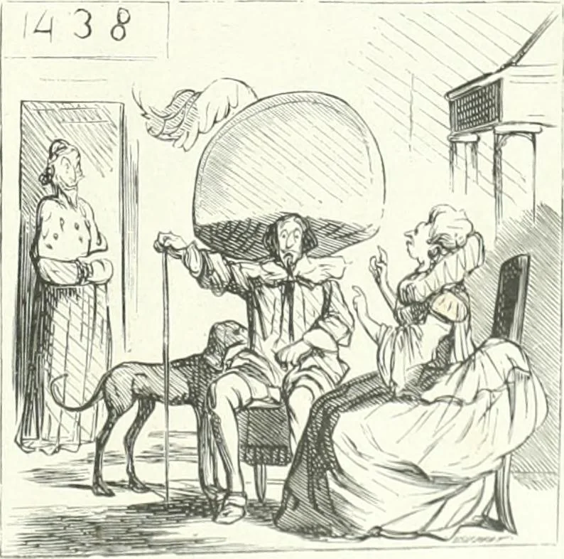 An illustration from Cham, 1853, leaf 52
