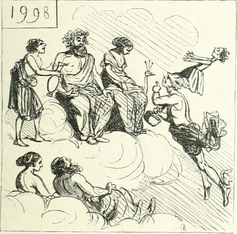 An illustration from Cham, 1853, leaf 54
