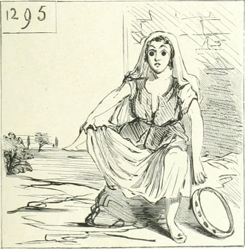 An illustration from Cham, 1853, leaf 56