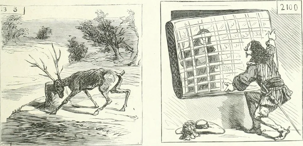 An illustration from Cham, 1853, leaf 60