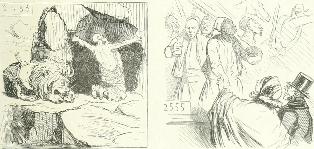 An illustration from Cham, 1853, leaf 66