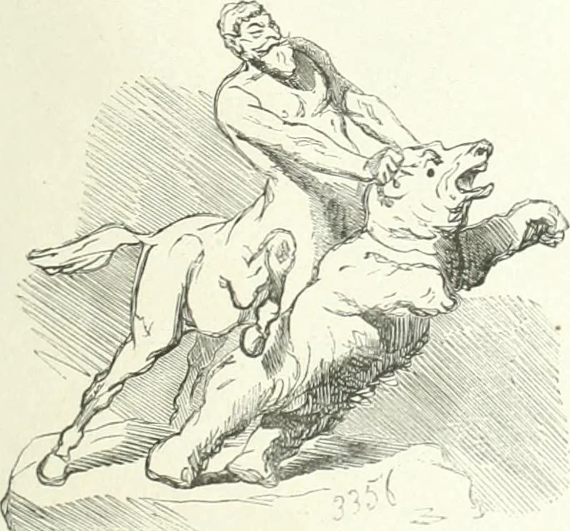 An illustration from Cham, 1853, leaf 70