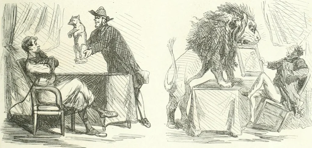 An illustration from Cham, 1853, leaf 78