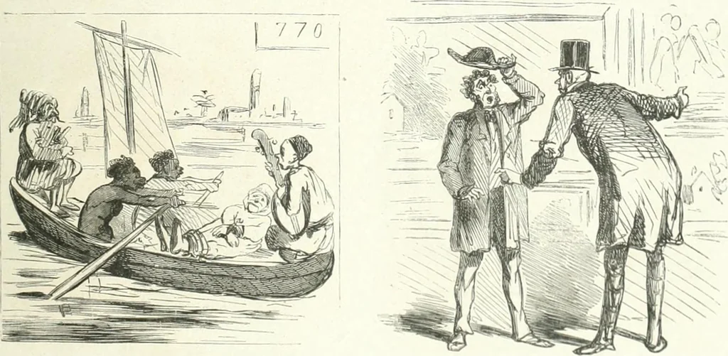 An illustration from Cham, 1853, leaf 80