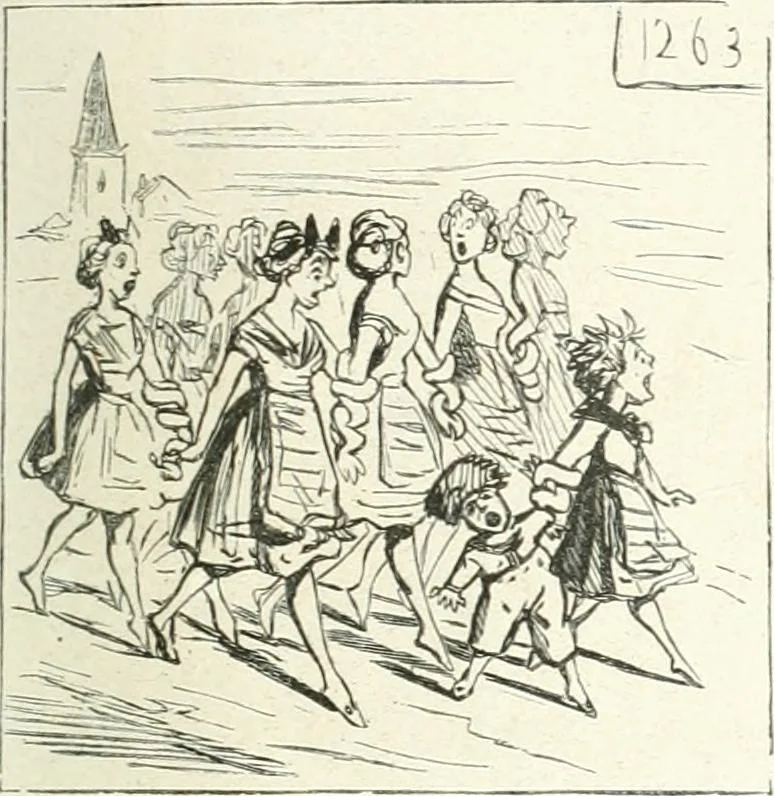 An illustration from Cham, 1853, leaf 82