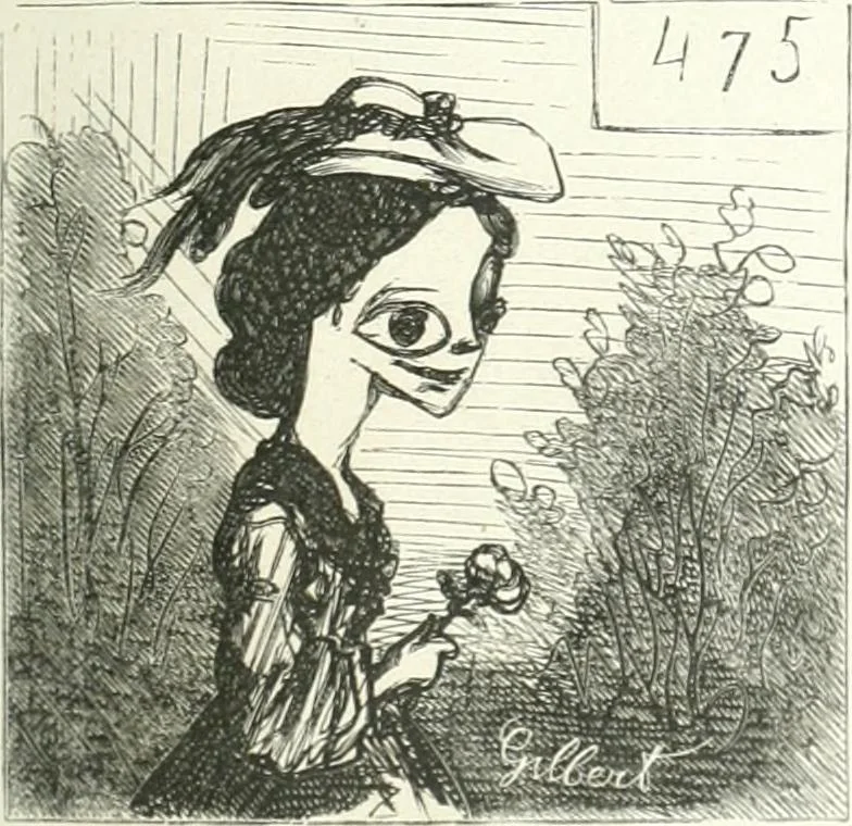 An illustration from Cham, 1853, leaf 82