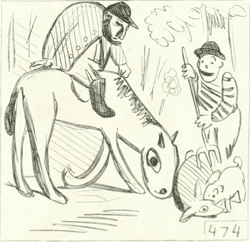 An illustration from Cham, 1853, leaf 82