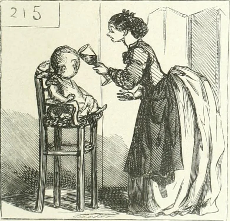 An illustration from Cham, 1853, leaf 86