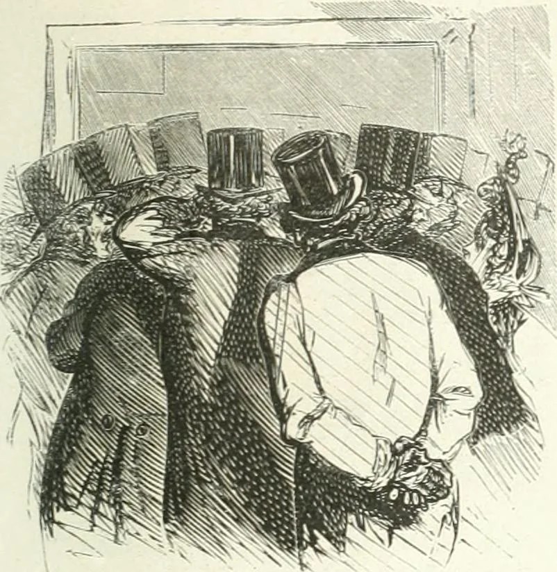 An illustration from Cham, 1853, leaf 90