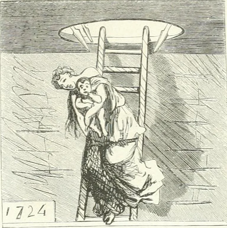 An illustration from Cham, 1853, leaf 90