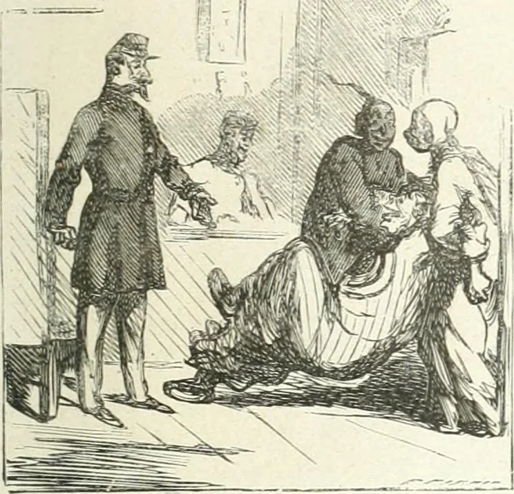 An illustration from Cham, 1853, leaf 92