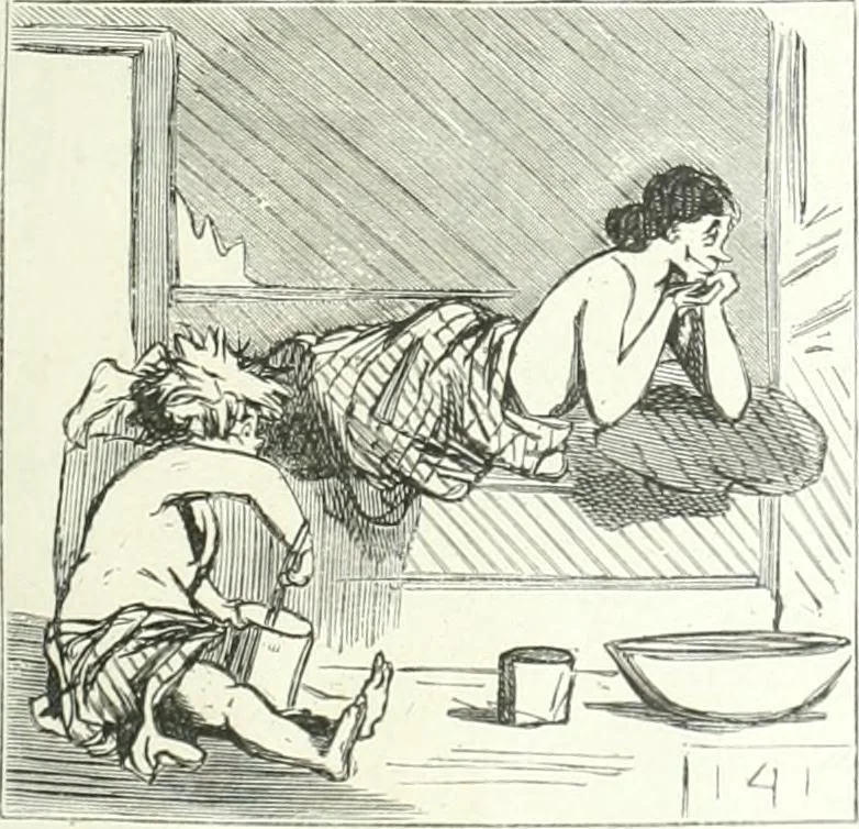 An illustration from Cham, 1853, leaf 94