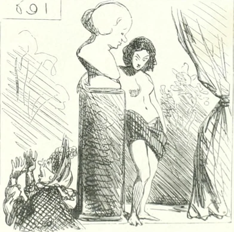 An illustration from Cham, 1853, leaf 98