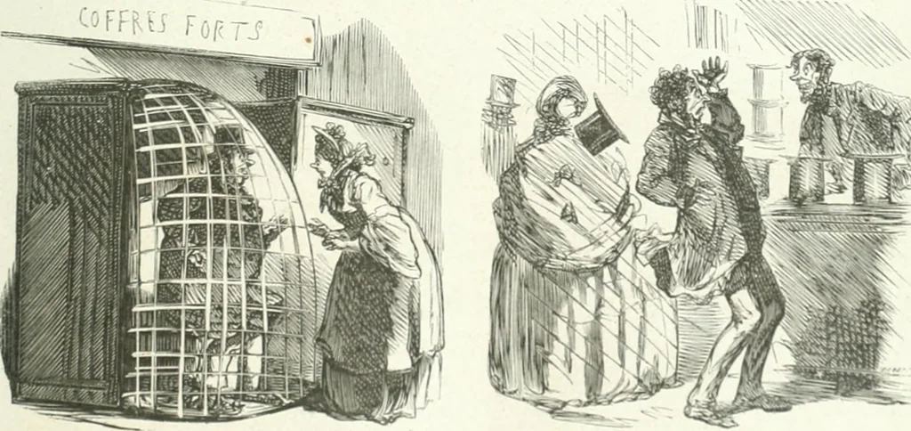 An illustration from Cham, 1853, leaf 110