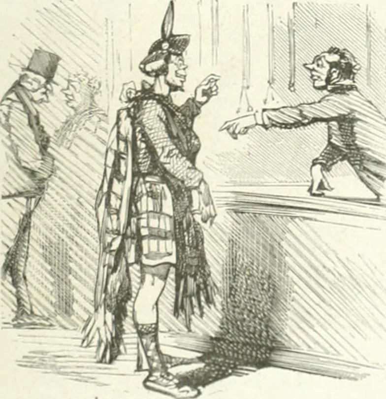 An illustration from Cham, 1853, leaf 112