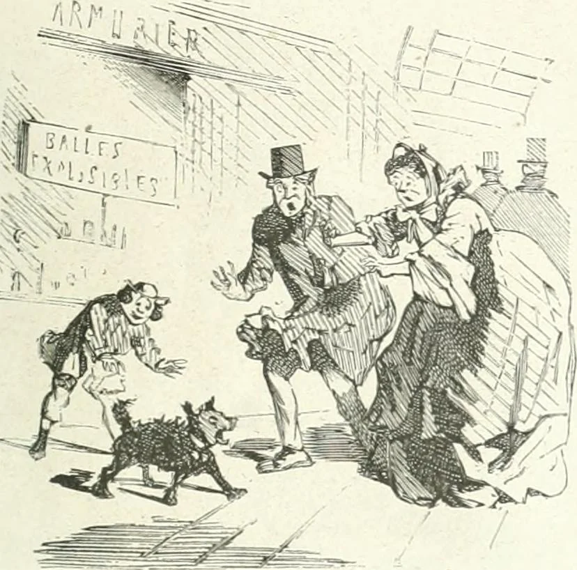 An illustration from Cham, 1853, leaf 114