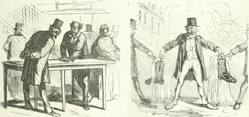 An illustration from Cham, 1853, leaf 114