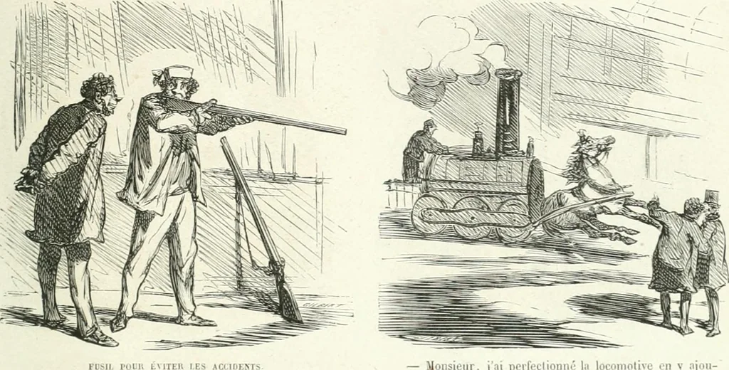 An illustration from Cham, 1853, leaf 116