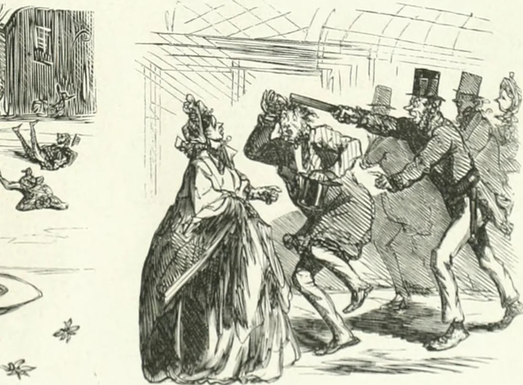 An illustration from Cham, 1853, leaf 116