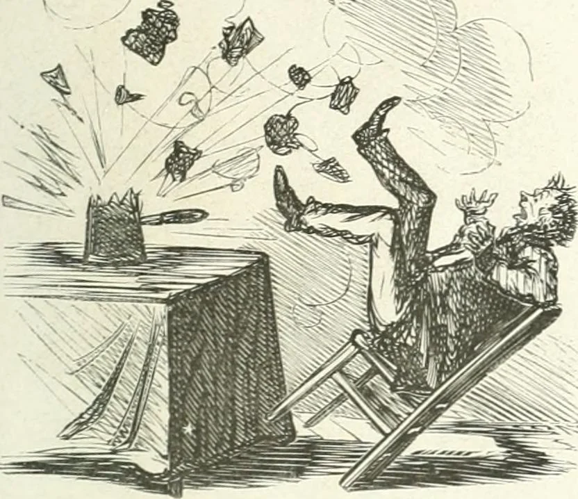 An illustration from Cham, 1853, leaf 120