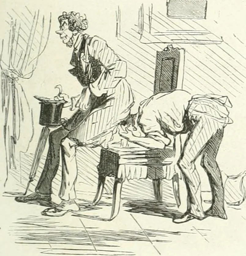An illustration from Cham, 1853, leaf 122