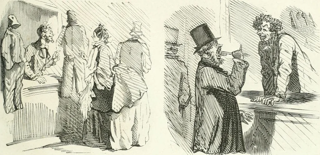 An illustration from Cham, 1853, leaf 124