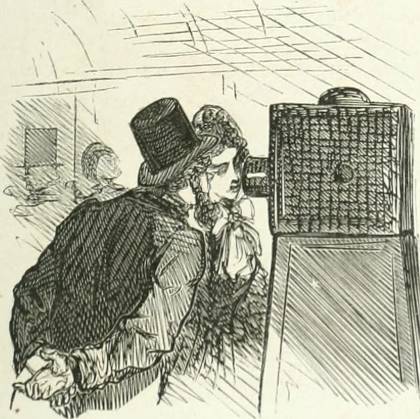 An illustration from Cham, 1853, leaf 124