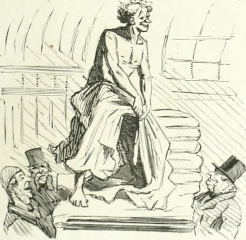 An illustration from Cham, 1853, leaf 128