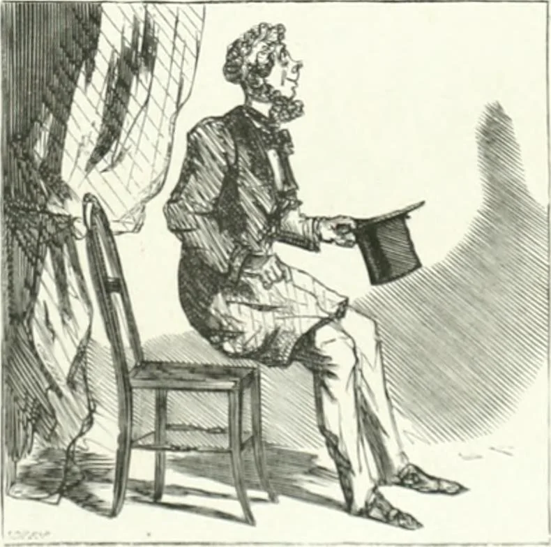 An illustration from Cham, 1853, leaf 128