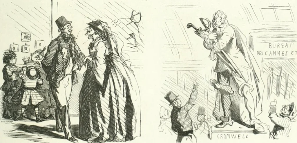 An illustration from Cham, 1853, leaf 130