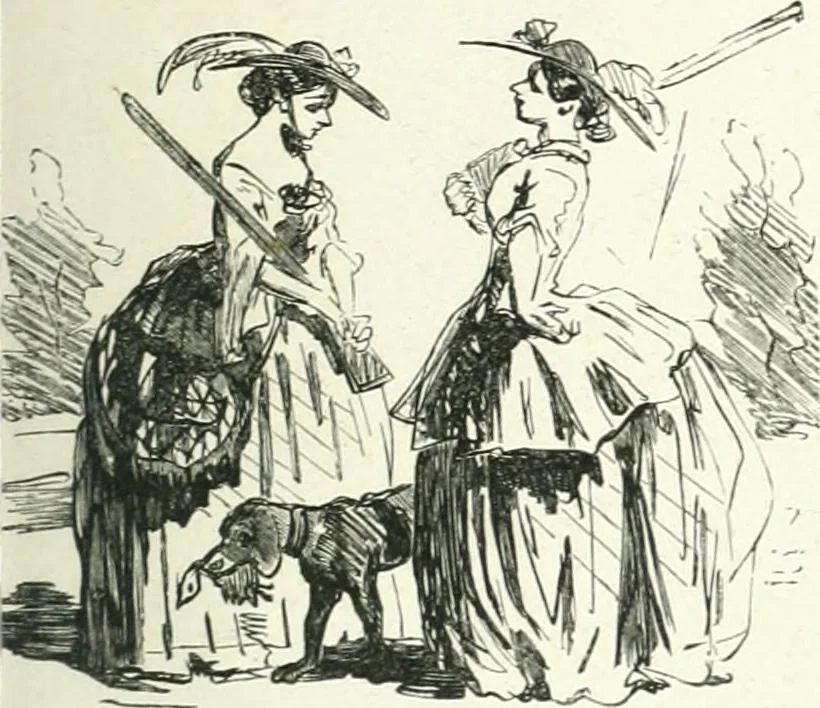An illustration from Cham, 1853, leaf 136