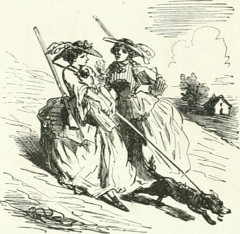 An illustration from Cham, 1853, leaf 136