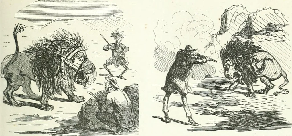 An illustration from Cham, 1853, leaf 138